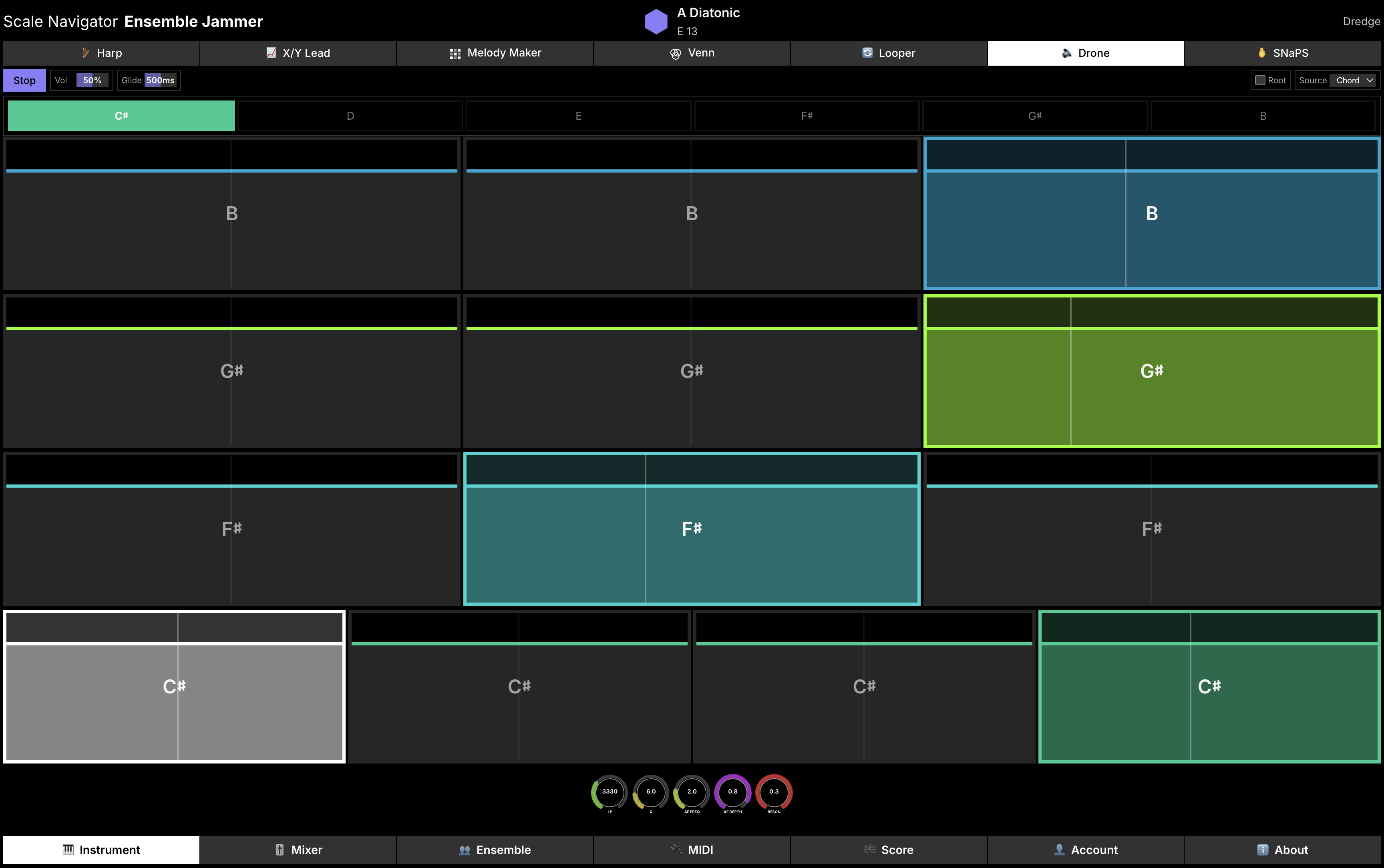 Ensemble Jammer session